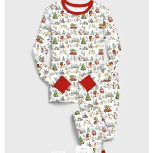 NWT Little Snuggles Winnie the Pooh Holiday Christmas Bamboo Pajamas